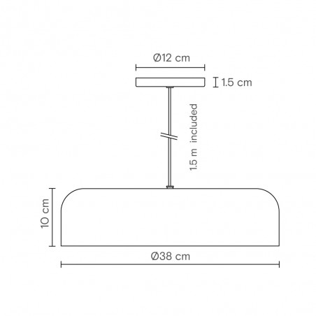 Pendant Lamp Rea 38 II