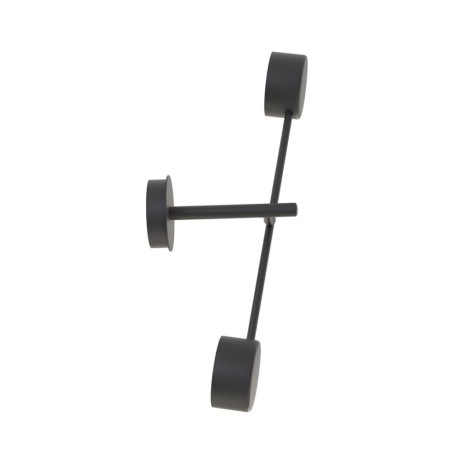 Feru black wall sconce (2 lights)