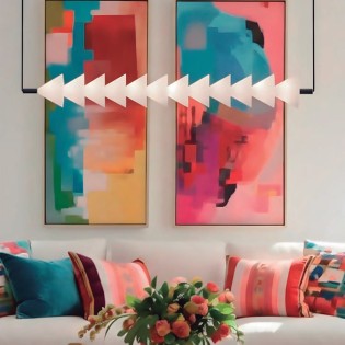 Boga Horizontal LED Pendant...