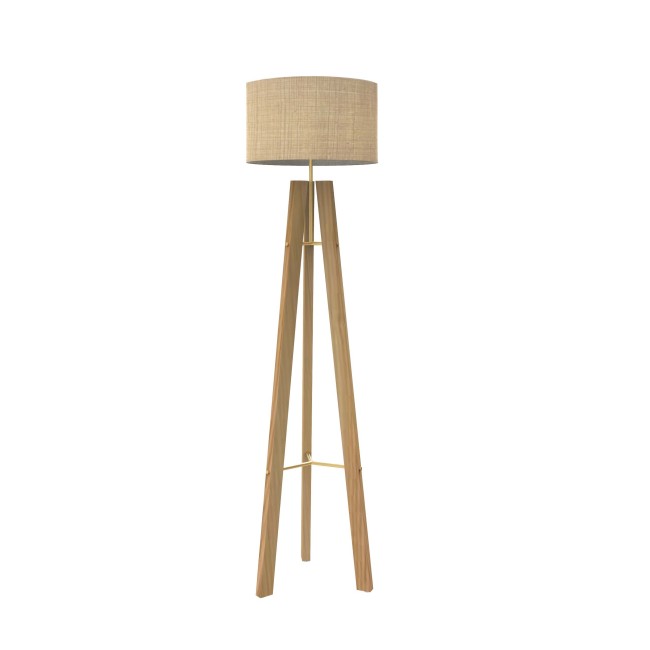 Tripod floor lamp Breeze Fibres