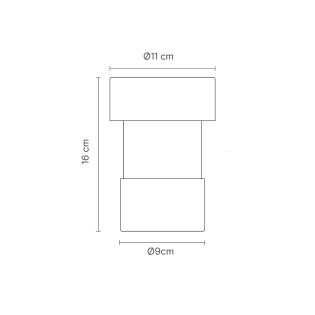 copy of Lámpara portátil LED Rizzo (2.2W)
