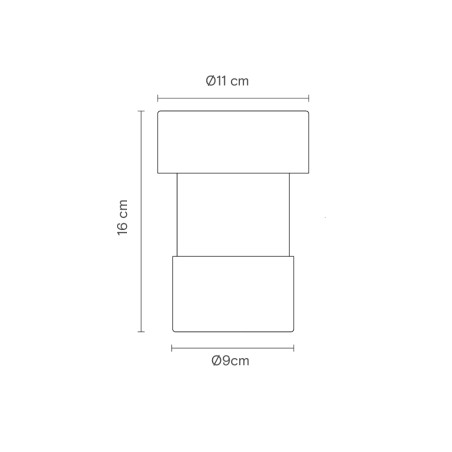 copy of Lámpara portátil LED Rizzo (2.2W)