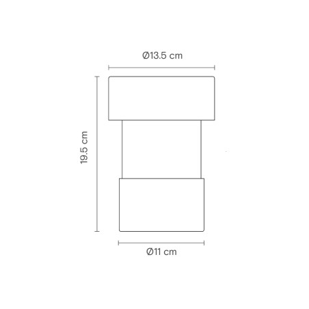 copy of Lámpara portátil LED Rizzo (2.2W)