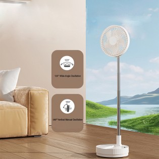 Ventilador de mesa plegable Bensa 5W 4 Vel.