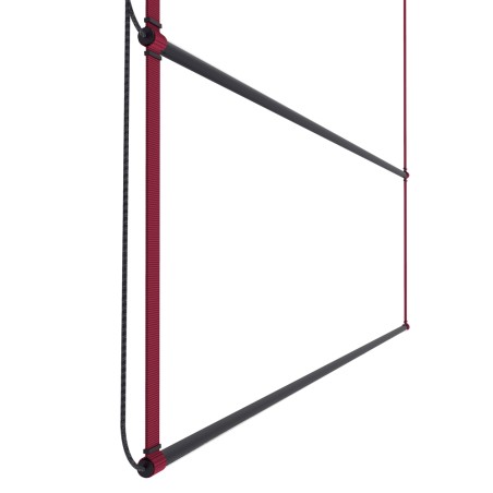 LED pendant Lamp René Horizontal Duo