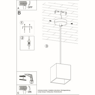 Pendant Lamp Quad