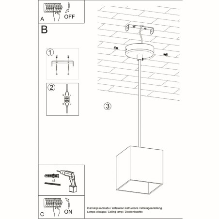 Pendant Lamp Quad