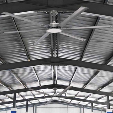 LED ceiling fan Avon 180cm. CCT Dim (20W)