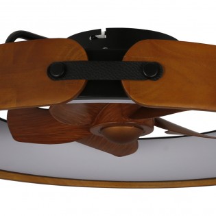 LED Ceiling Flush Fan Messer CCT Dim (50W)