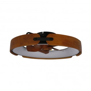 LED Ceiling Flush Fan Messer CCT Dim (50W)