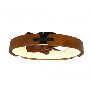 LED Ceiling Flush Fan Messer CCT Dim (50W)