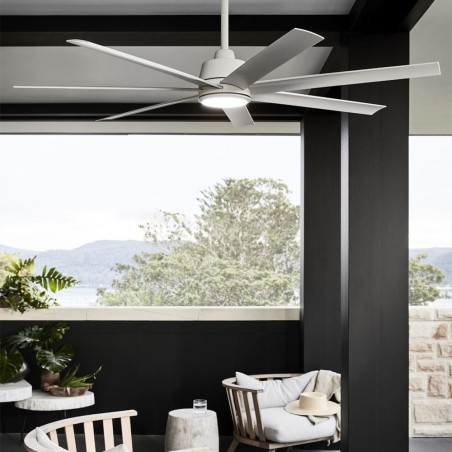 Atlanta ceiling fan with light