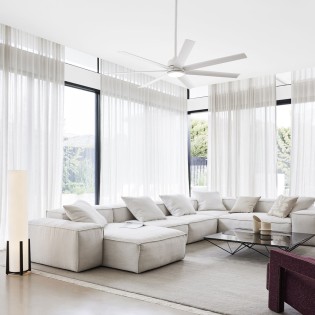 Atlanta ceiling fan with light