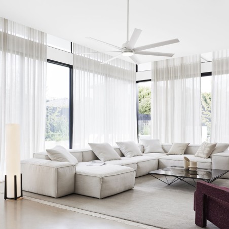 Atlanta ceiling fan with light