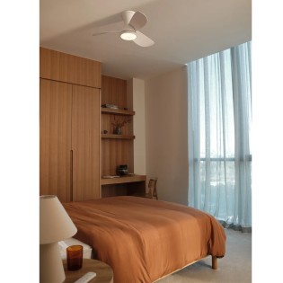 Syros II CCT Dim LED Ceiling Fan (18W)