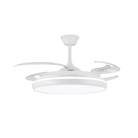 Ventilador LED aspas retráctiles Charly L CCT Dim (80W)