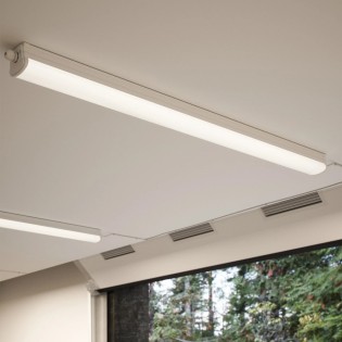 Outdoor Batten Light Fitting LED Oakland Double