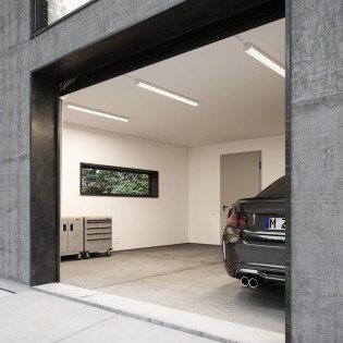 Outdoor Batten Light Fitting LED Oakland Double