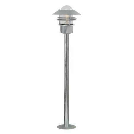 Outdoor Galvanized Bollard Lamp Blokhus