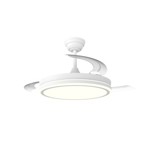 LED fan with retractable...