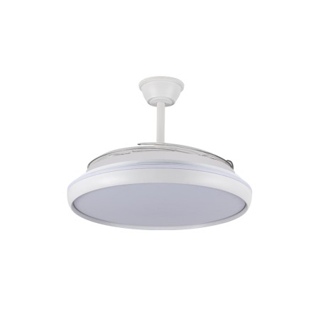 Ventilador LED aspas retráctiles Charly L CCT Dim (80W)