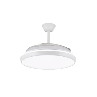 Ventilador LED aspas retráctiles Charly L CCT Dim (80W)