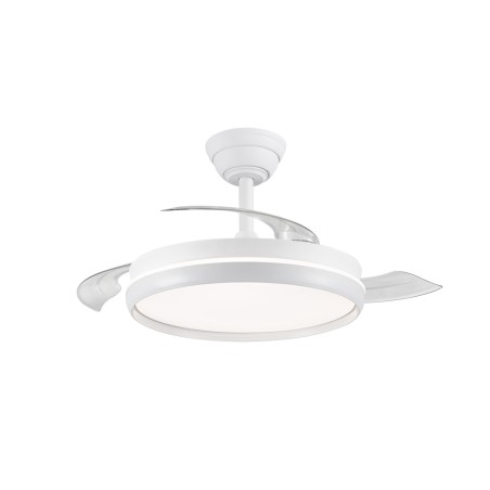 Ventilador LED aspas retráctiles Charly Evo CCT Dim (60W)