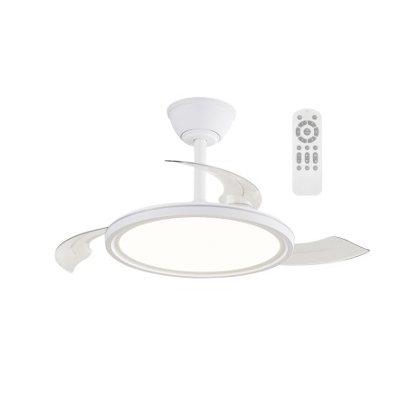Ventilador LED aspas retráctiles Rexus  CCT Dim (24+8W)