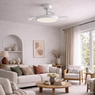 Ventilador LED aspas...