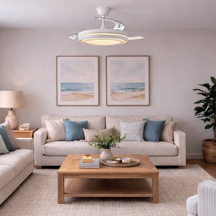 Ventilador LED aspas...