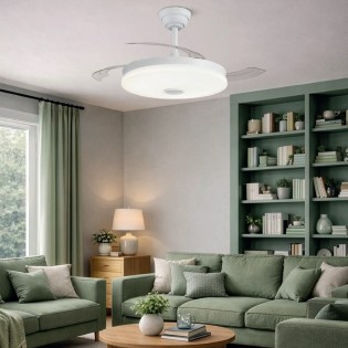 Ventilador LED aspas...