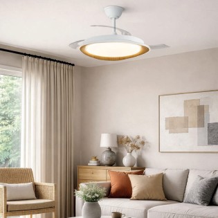 Ventilador LED aspas...