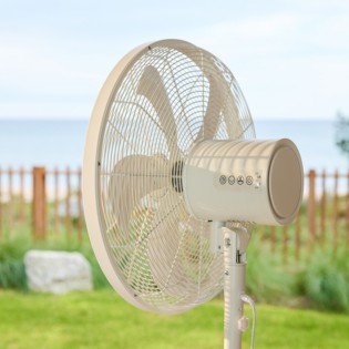 Glide DC floor fan 6 speeds (30W)