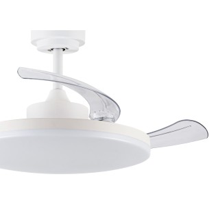 Stroll CCT Dim LED fan with retractable blades (33W)