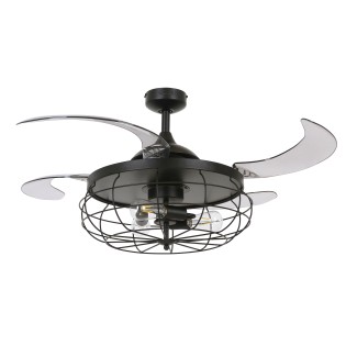 Ceiling fan with light Industri (3 lights)
