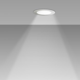 Downlight LED rounded Extra-flat 12W