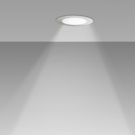 Downlight LED rounded Extra-flat 12W