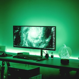 Nachtlicht 3D LED Kürbis (2.5W)