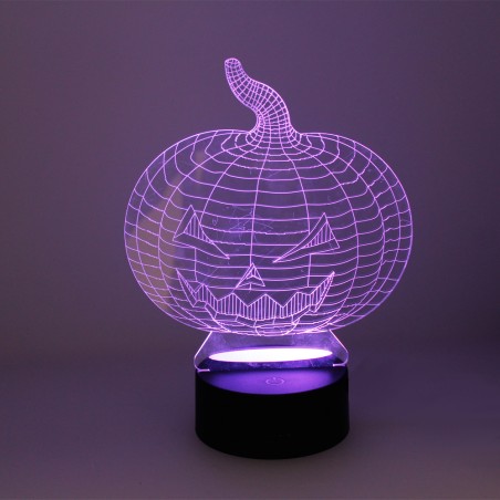 Nachtlicht 3D LED Kürbis (2.5W)