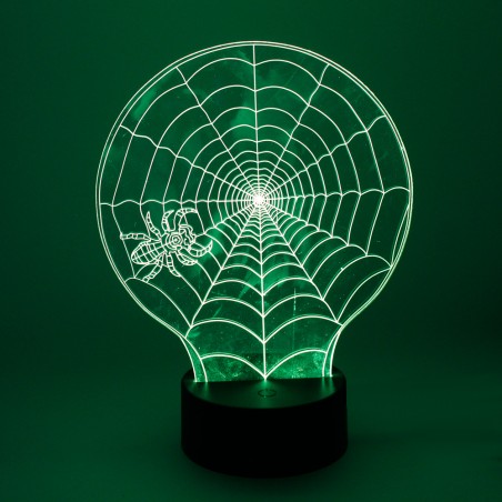 Night Light 3D LED Spiderweb (2.5W)