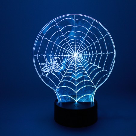 Night Light 3D LED Spiderweb (2.5W)