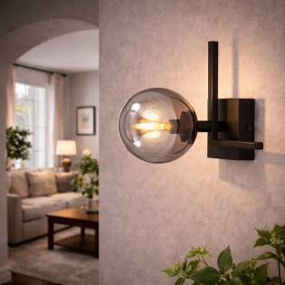 Wall Lamp Merli VII Grafito
