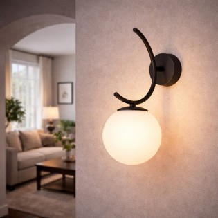 Wall Lamp Barino Opal