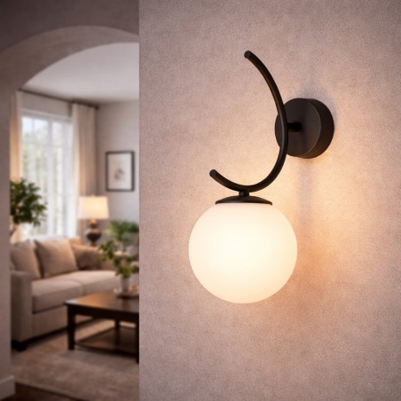 Aplique de pared Barino Opal
