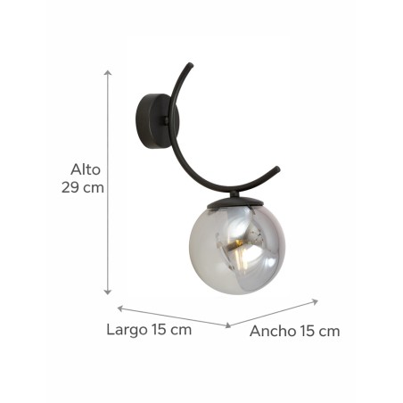 Wall Lamp Barino Graphite