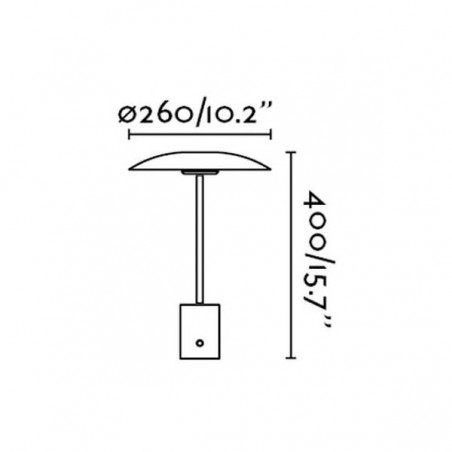 Lámpara sobremesa LED Hoshi (12W)