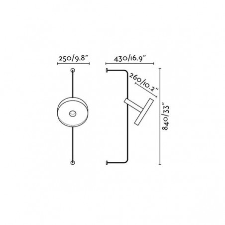 Wall light Whizz