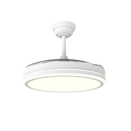 LED fan with retractable blades Night Evo M White CCT Dim (60W)