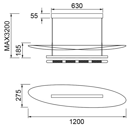 copy of Lámpara colgante LED Cono (10W)