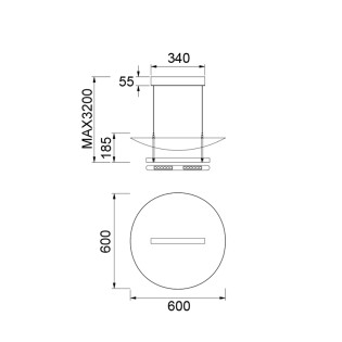 copy of Lámpara colgante LED Cono (10W)
